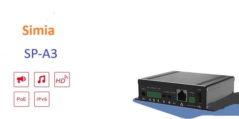 سیستم پیجینگ سیمیا Simia SP-A3 3 پیجر هوشمند سیمیا پیجر تحت شبکه پیجینگ سیمیا simia sp-a3 sip paging gateway