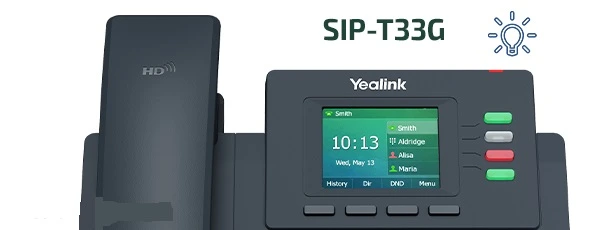 Review-Yealink-T33G-Display
